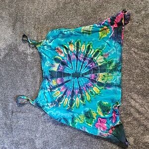 Tie dye crop top